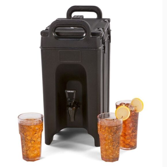 Carlisle LD250N03 - Cateraide™ LD Insulated Beverage Server 2.5 Gallon - Black - Picture 3 of 16